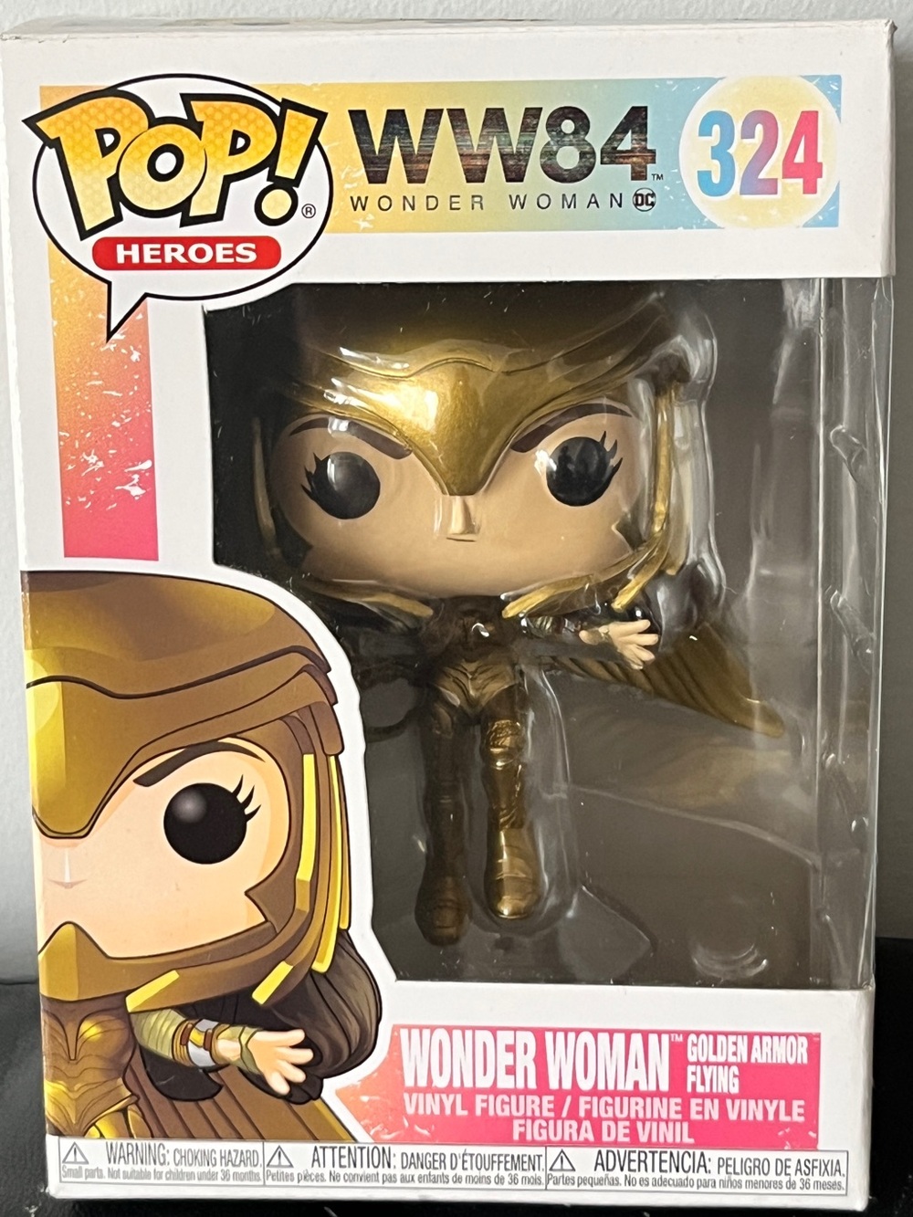 Wonder Woman 84 -  Golden Armor Flying